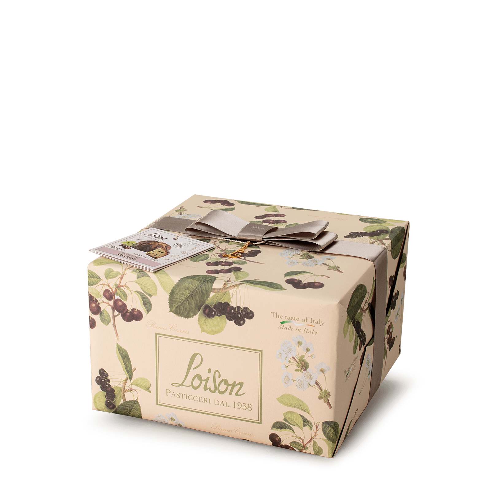 Cherries Panettone - Fruit and Flowers Loison