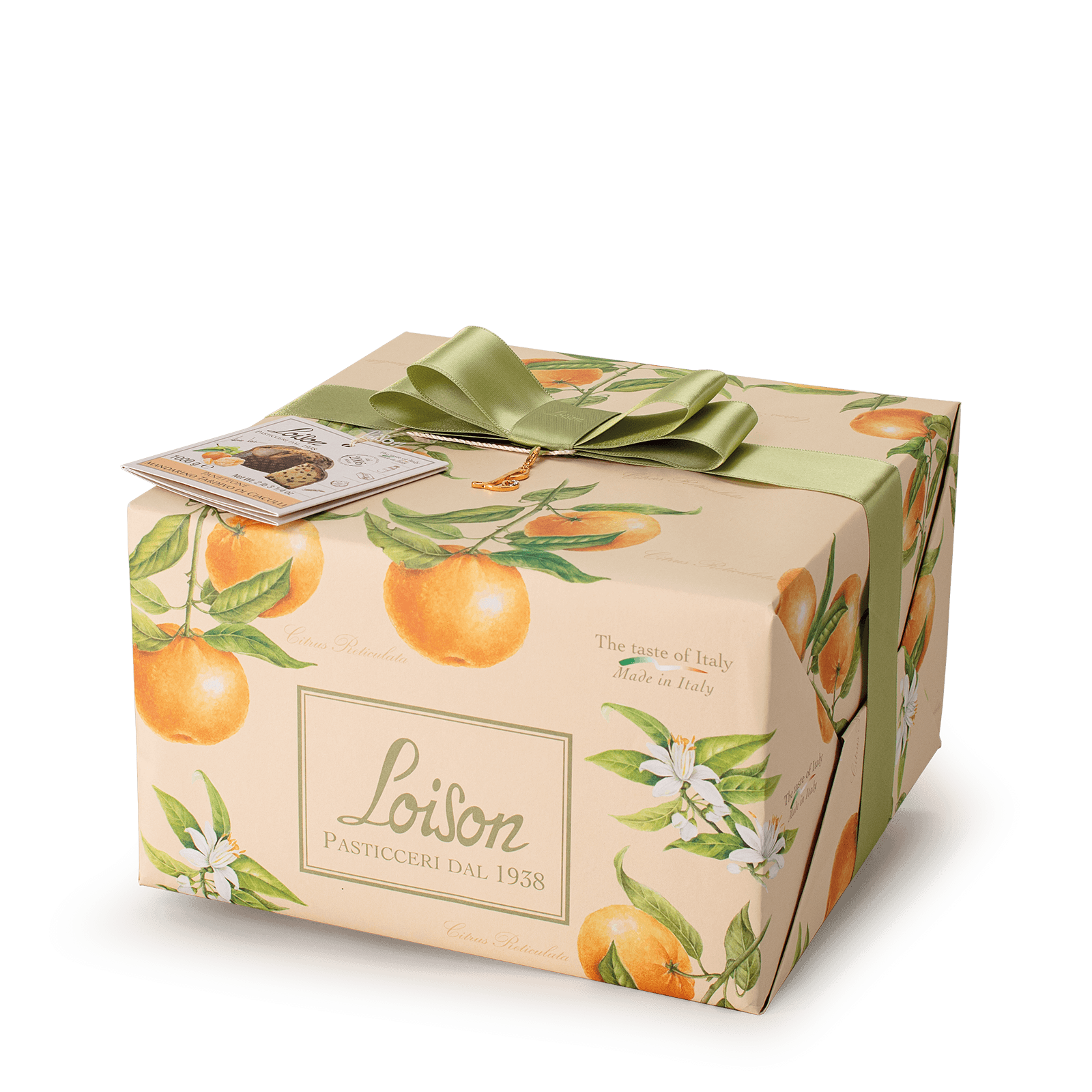 Mandarin Panettone - Fruit and Flowers Loison