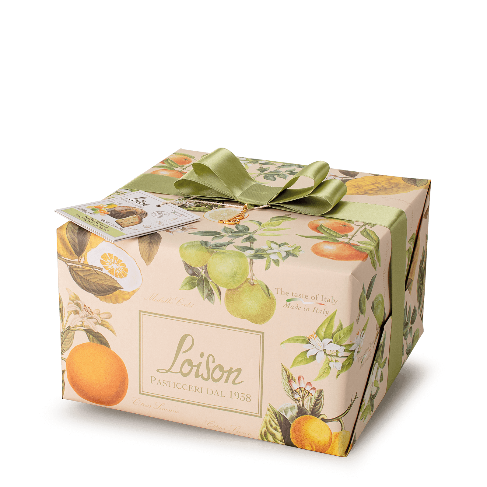 5 citrus fruits Panettone - Fruit and Flowers Loison