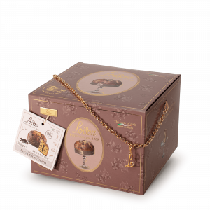 Panettone with Chocolate cream and chips Gold Regal Loison