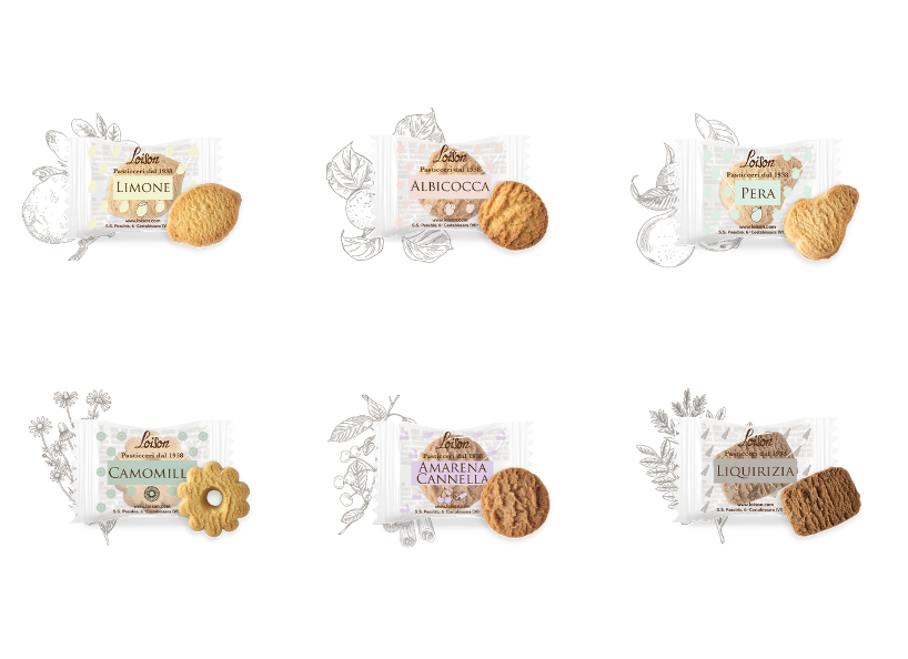 Biscuits Citron, Abricot, Poire, Camomille, Griotte&Cann., Réglisse – Boîte en Métal 280g