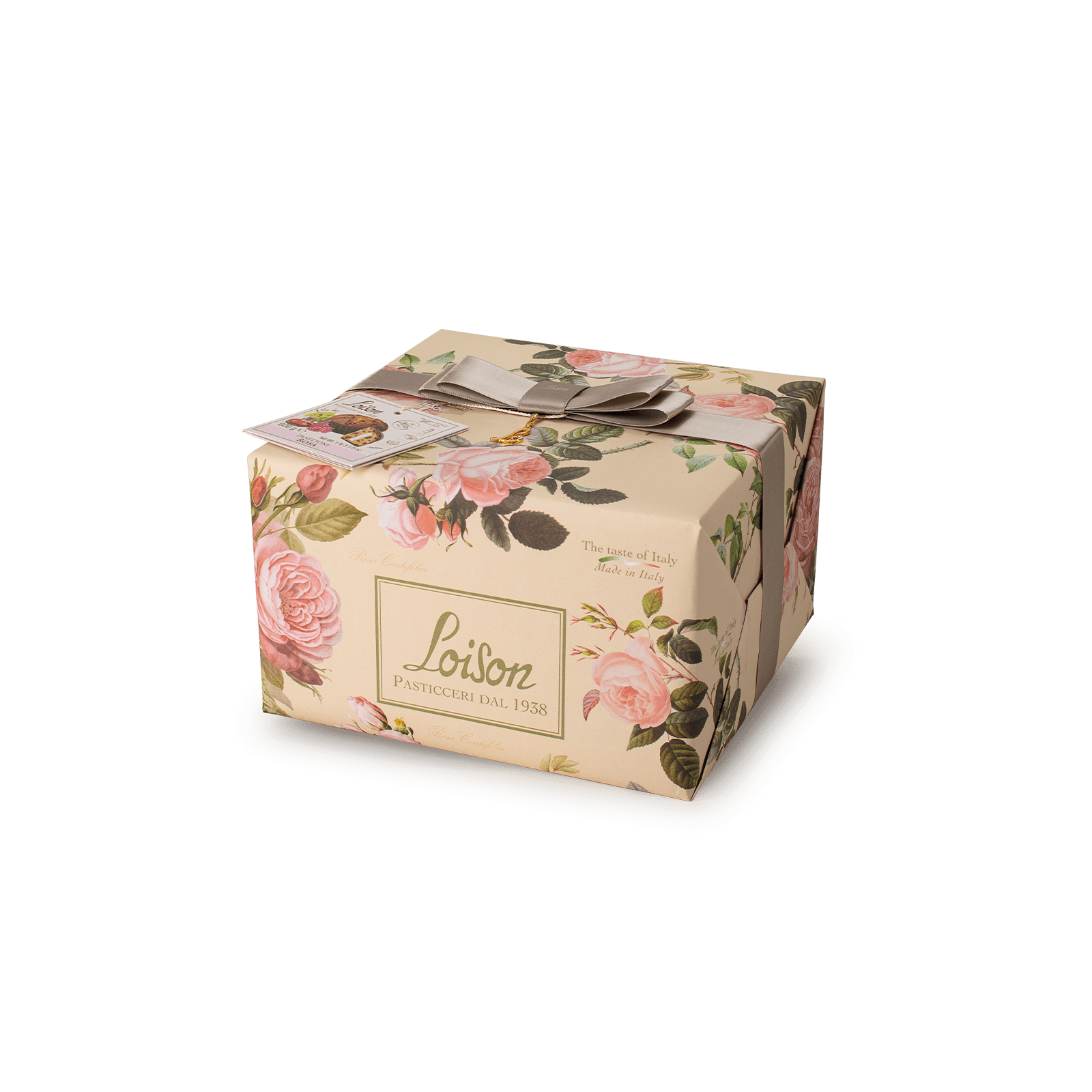Panettone Rose with Rose Syrup - Loison