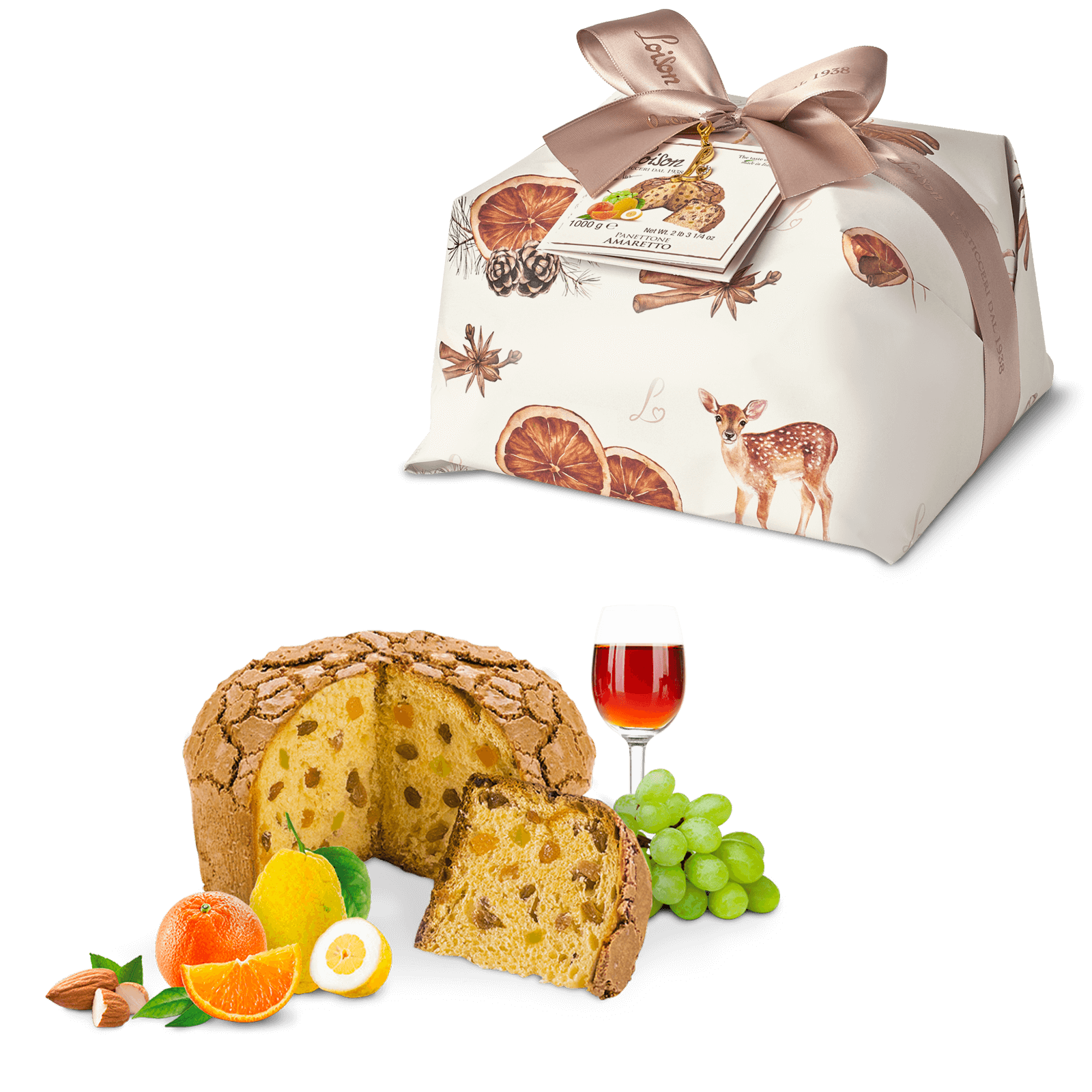 Loison Panettone with Wine Soaked Raisins