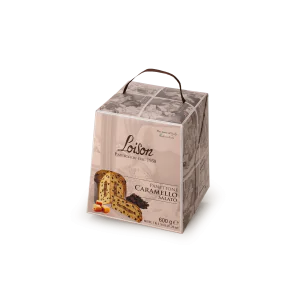 Panettone Chocolate and Salted Caramel Cream - Loison